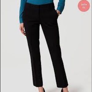Loft Julie fit navy riviera pants